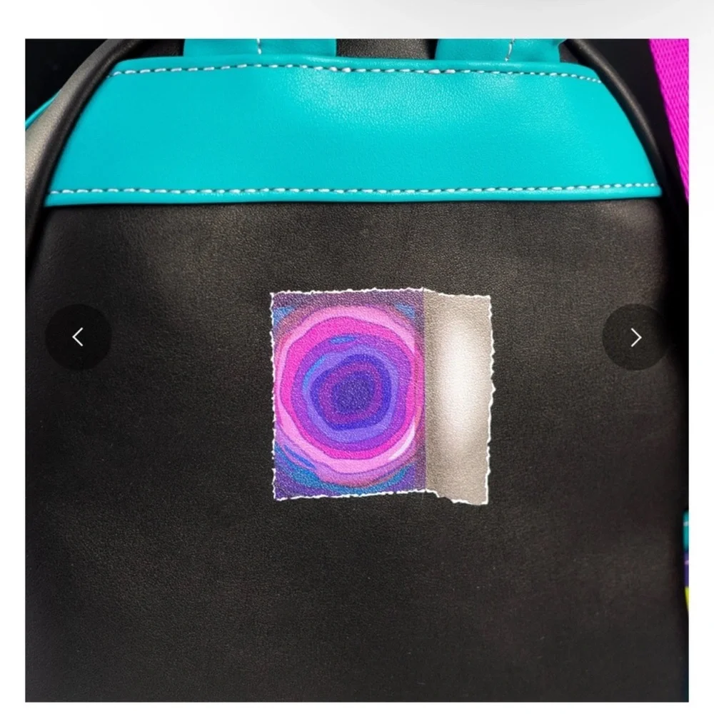 Loungefly Coraline Glow In The Dark House Mini Backpack & Wallet Set